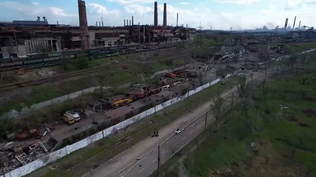 "Азовсталь", кадры сдачи в плен.
