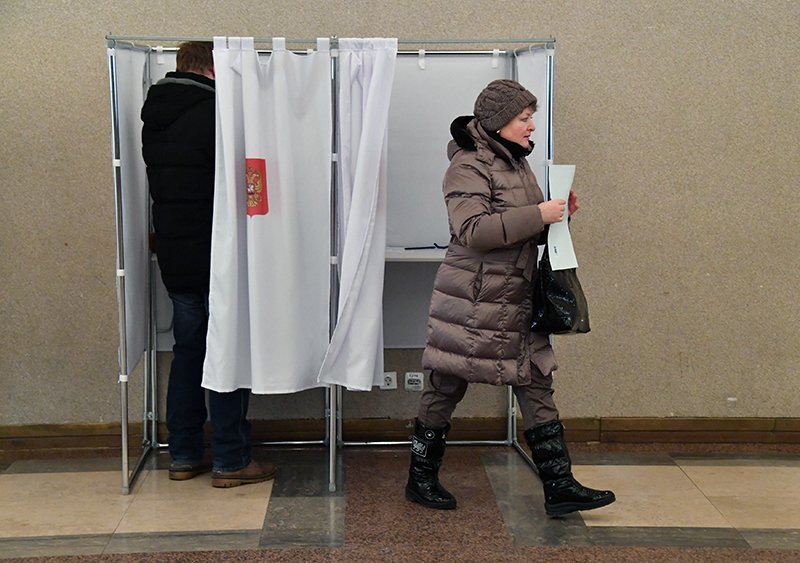 В России начались выборы президента / События на ТВЦ