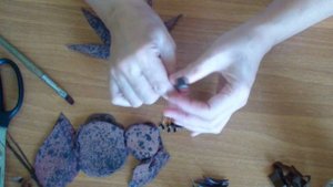 Кожа.Цветок из кожи своими руками.Часть1