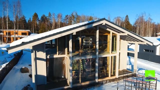 Фахверковый дом в КП "Морские террасы" смотреть онлайн