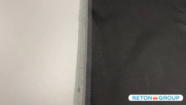 Перфорированная экокожа: черная Reton Group / искусственная кожа / для мебели / для авто смотреть онлайн