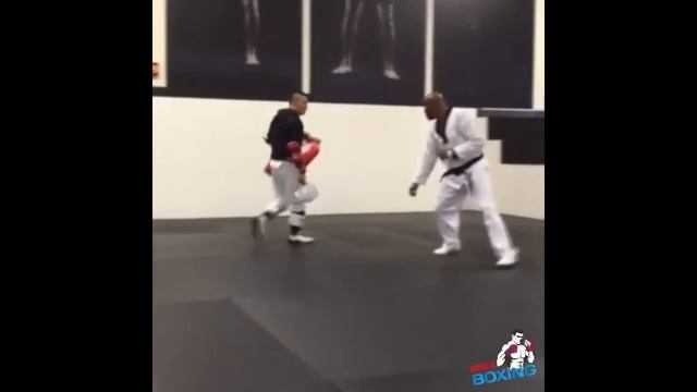 Anderson Silva training Taekwondo for Olympic Games 2016 смотреть онлайн
