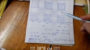 лоскутное покрывало из квадратов..  часть 1