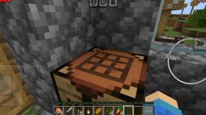 отправился в маленькую деревню в Майнкрафте.