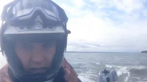 Штормлайн Тримаран 340 и Микацу 9,9