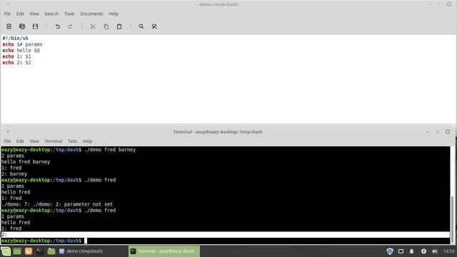 dash shell scripting tutorial 1 - creating and running a script смотреть онлайн