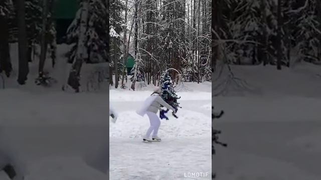 "Холодное сердце - III", Абрамцево, пруд у поссовета 09.01.2021 г.