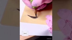 СХЕМА ОТРАБОТКИ БРОВИ НА ЛАТЕКСЕ В ПЕРМАНЕНТНОМ МАКИЯЖЕ . #перманентныймакияж #брови