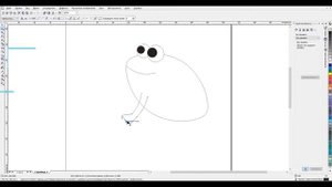 Как нарисовать лягушку в корел дро CorelDraw
