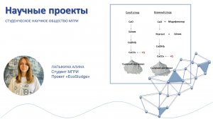 Проект СНО МГРИ "EcoSludge"