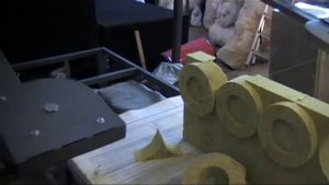 Станок для резки минплит и поролона