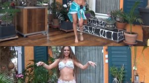 Isabella Belly Dance - PINK & BLUE - Amr Diab - Toul Mana Shayfak