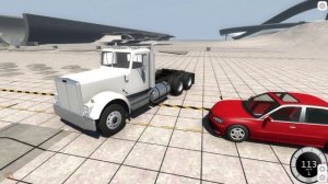 BeamNG Drive Experimental Branch - Gavril T75 Semi Truck Crash Tests