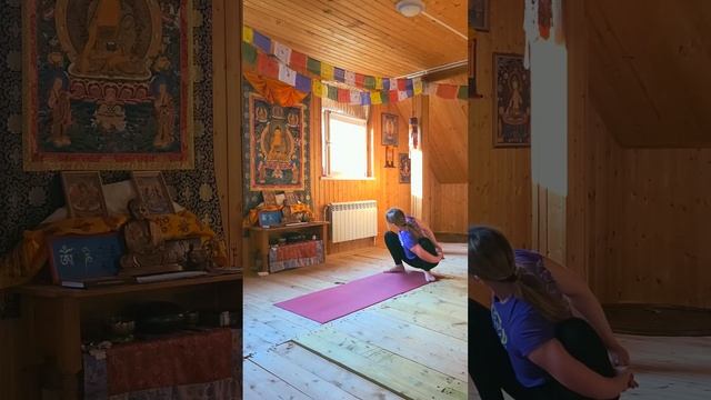 Пробуждающая утренняя практика хатха-йоги смотреть онлайн