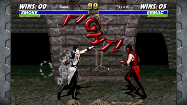 Ultimate Mortal Kombat 3 - Copas vs Pietro - Arcade Fighting Game Online Matches смотреть онлайн