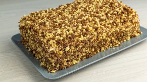 Быстрый торт «Полосатик»  Вкусно, просто и доступно