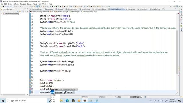 #VcodeAcademy | Equals and HashCode methods in java |  How to work with customized objects with map