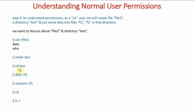 94 Introduction to Permissions in Linux - 2 | Linux Commands | Linux for Beginners
