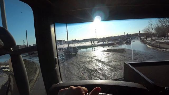 Новосибирск. дороги растаяли. Заварил отбойник. Отдал машину. Дальнобой. смотреть онлайн