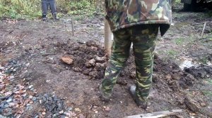 Бурение ям под сваи