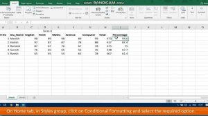 Class 6: MS Excel Working with Data 2