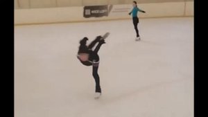 Тренировка 3 юношеский разряд норматив Виталина Манукян 6 лет сборы 2022 элементы фигурного катания