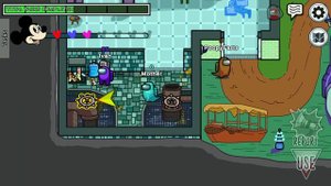 MICKEY MOUSE.AVI Mod in Among Us...