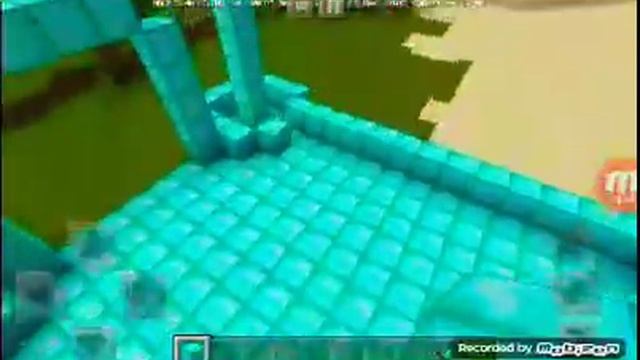 Как построить Алмазный замок в Майнкрафте смотреть онлайн