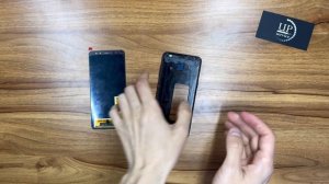 Ремонт смартфона Samsung Galaxy A8 sm-a530, полная разборка, замена дисплея и батареи. СЦ UPservice