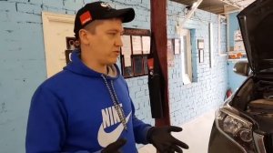 Мойка  двигателя на Тойота Прадо