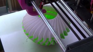 Ваза напечатанная на 3D принтере Flyingbear P905