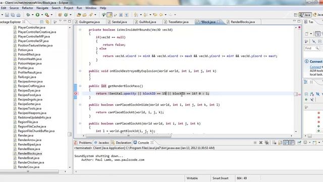 How to code a Minecraft Client 1.0.1 - OPACITY XRAY (Part 2 - ORES) смотреть онлайн