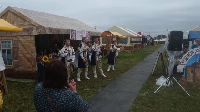 Ансамбль Шляхтичи (Лунинец) на празднике в Александрии 12.07.2020
