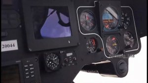 Посадка вертолета Ансат, обзор кабины, запуск, взлет