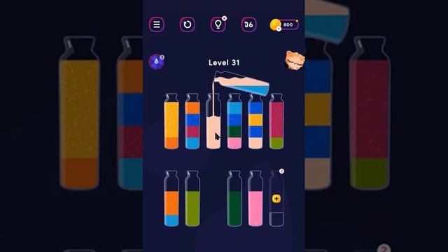 Get Color - Water Sort Puzzle level 31 | Mobile Games
