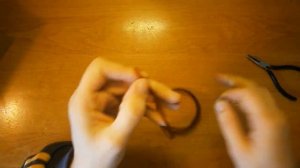 Стяжка (хомут) из ПЭТ ленты. Вариант 4 (пряжка)