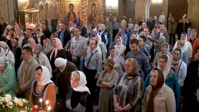 Проповедь иерея Дмитрия Воеца в праздник Вознесение Господне. 25 мая 2023 г. смотреть онлайн