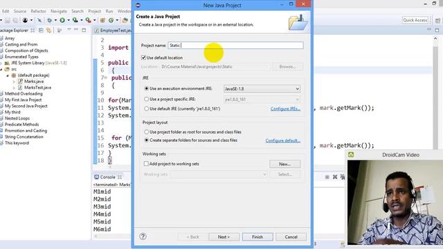 Lecture 60: Java Programming Tutorial Static Import and Package Access in Amharic | በአማርኛ смотреть онлайн