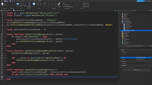 How To Disable Player Collisions In Roblox Studio! смотреть онлайн