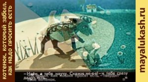 Котенок, который забыл, как надо просить есть. Сказка для детей