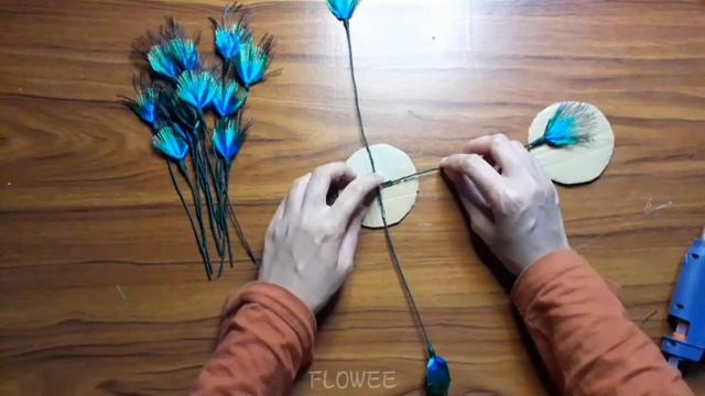 Beautiful Wall hanging from Satin Ribbon - Home decor смотреть онлайн