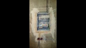 Расключение встраиваемого щитка ABB