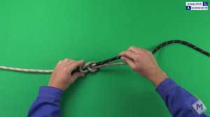 Канатные узлы, используемые при работе на высоте. Узел «Встречная восьмерка»