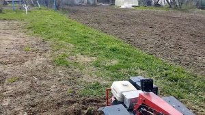 Мотоблок МТЗ с двигателем Вейма 13 л.с.Фрезеровка почвы.