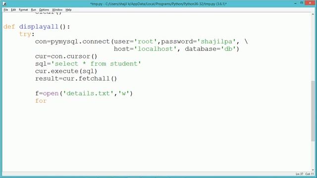Python Program - Save and display all смотреть онлайн