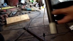 Грузовой трицикл,двигатель на раме,как и пром вал