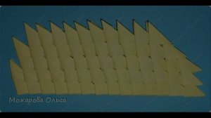 Модульное оригами. Самолет. Мастер класс.