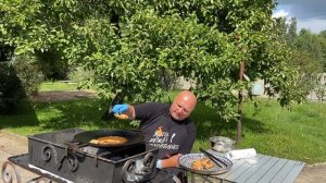 Жарим карпа на сибирском  садже ( простой рецепт ), как приготовить пойманную рыбку вкусно !