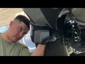 Установка порогов ATS и оригинальных брызговиков на RANGE ROVER VOGUE LONG