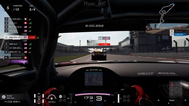 GTSport Daily Race B:27 Mercedes AMG GT3 2016 смотреть онлайн